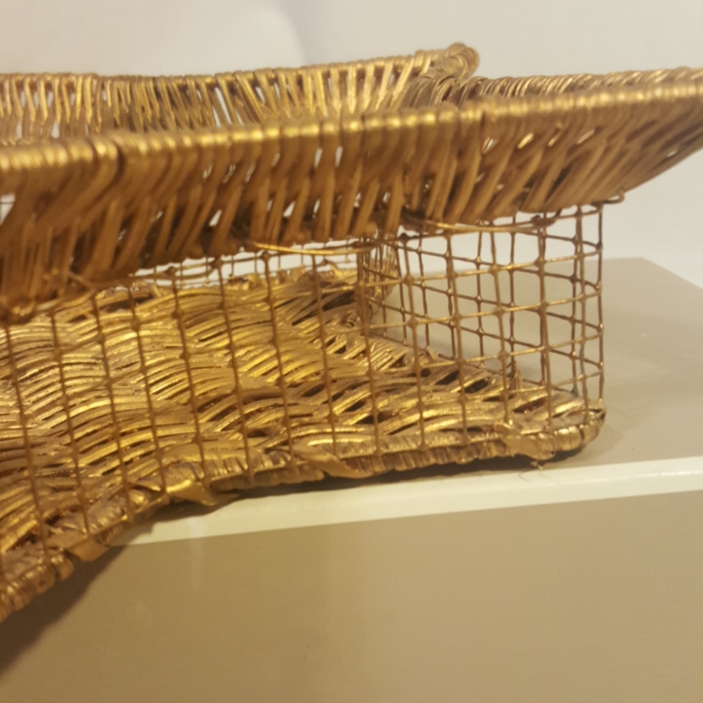 Wicker Basket Star Shape - Home Decor. - Picture 3 of 11